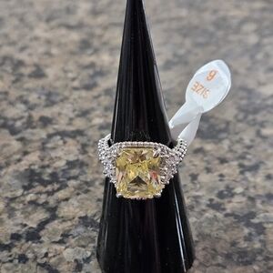 Bomb Party RG93259 "Make A Statement" Exclusive Bringback GOT Lemon CZ Sz 6